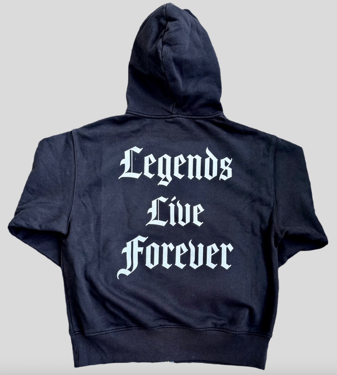 RAP LEGENDS LAST SUPPER HOODIE BLACK