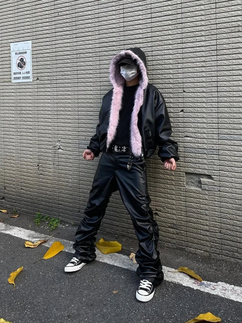 2025 Vintage Fur Collar Jacket