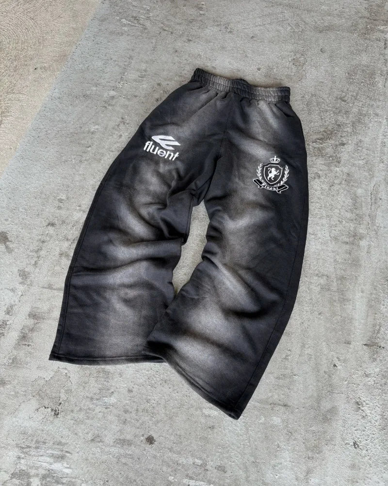 Embroidered Hoodie Set