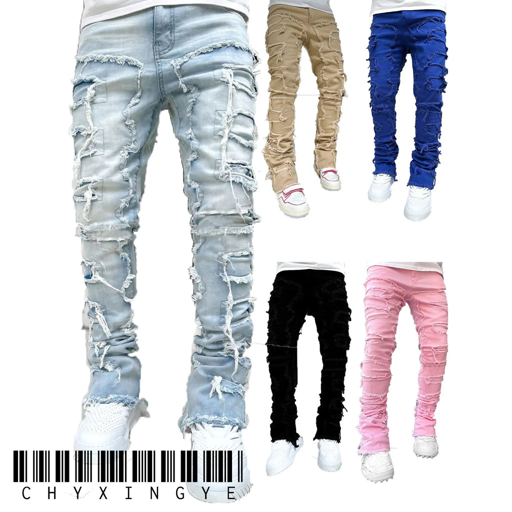 Regular Fit Stacked Jeans