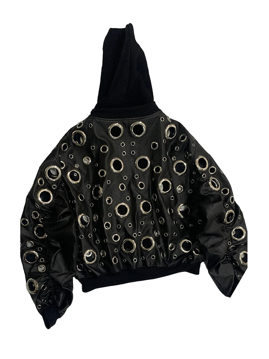 Autumn Oversized  Pu Leather Jacket