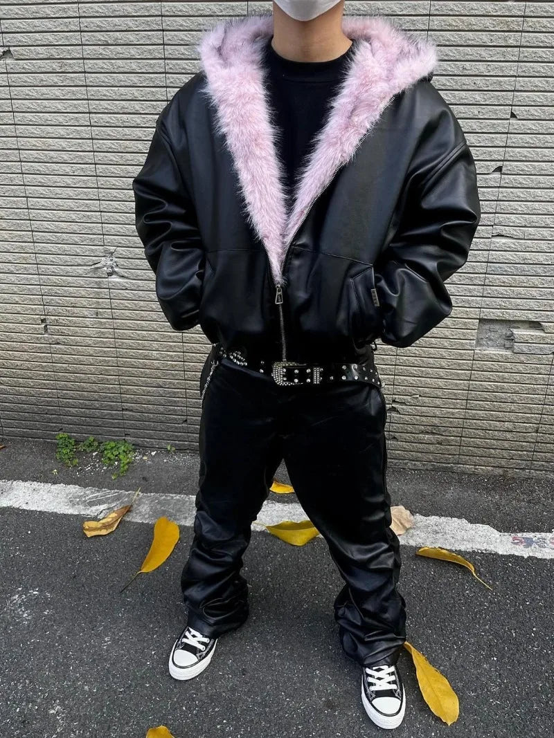 2025 Vintage Fur Collar Jacket