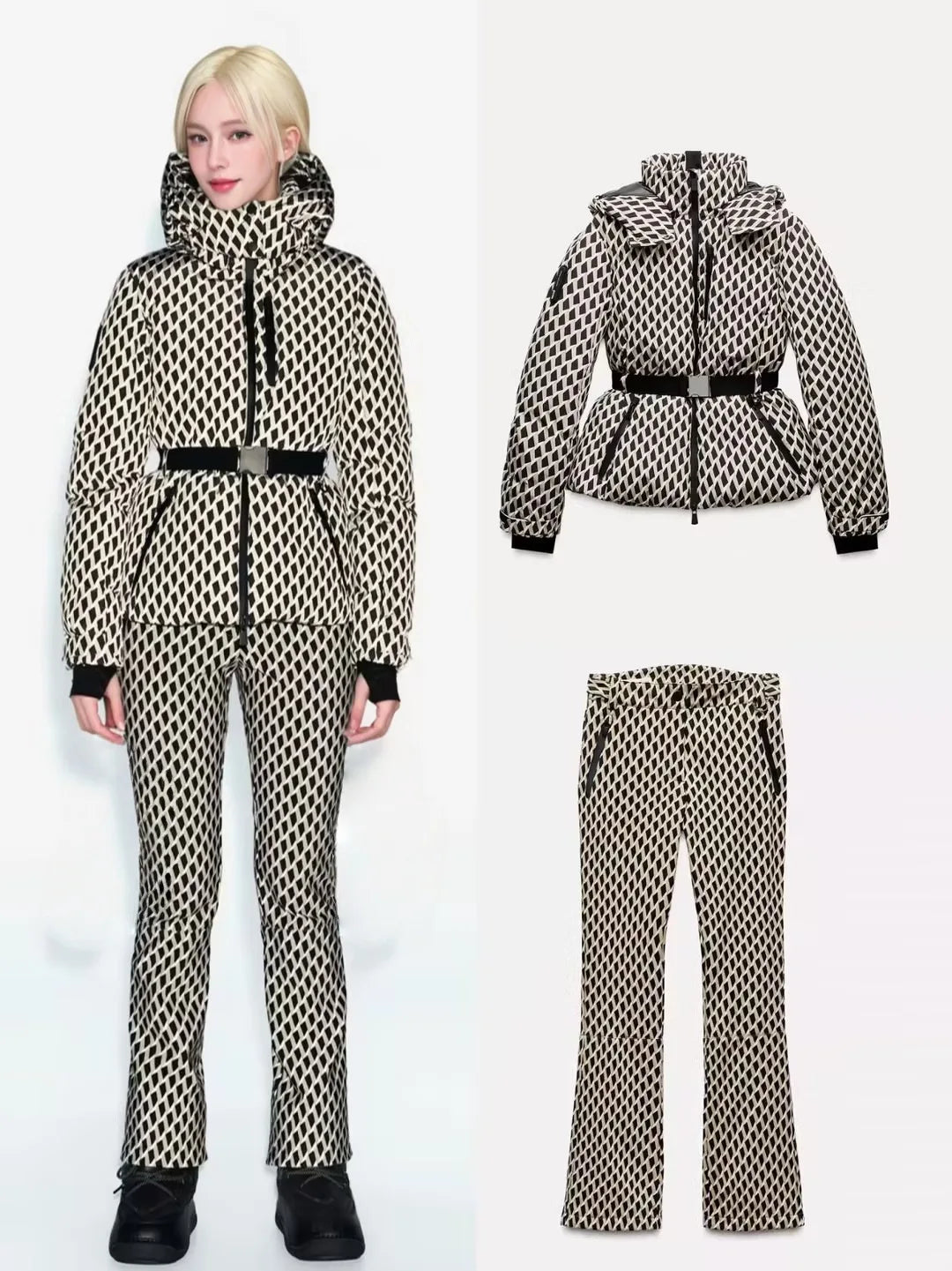Winter Two Piece Skiing Set