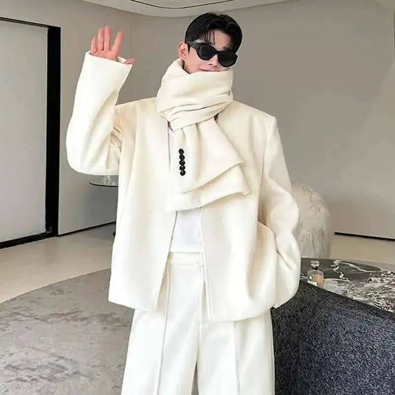 Milan Style Pullover Scarf Set