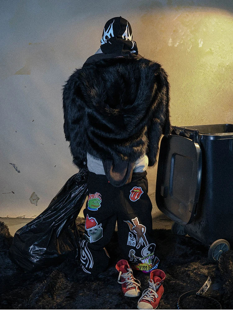 Mauroicardi Short Oversized Fur Coat