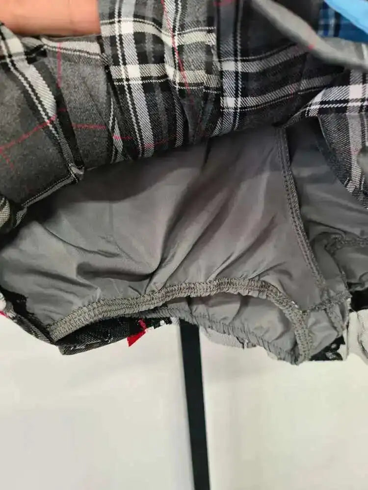 DEAT Patchwork Mini Skirt