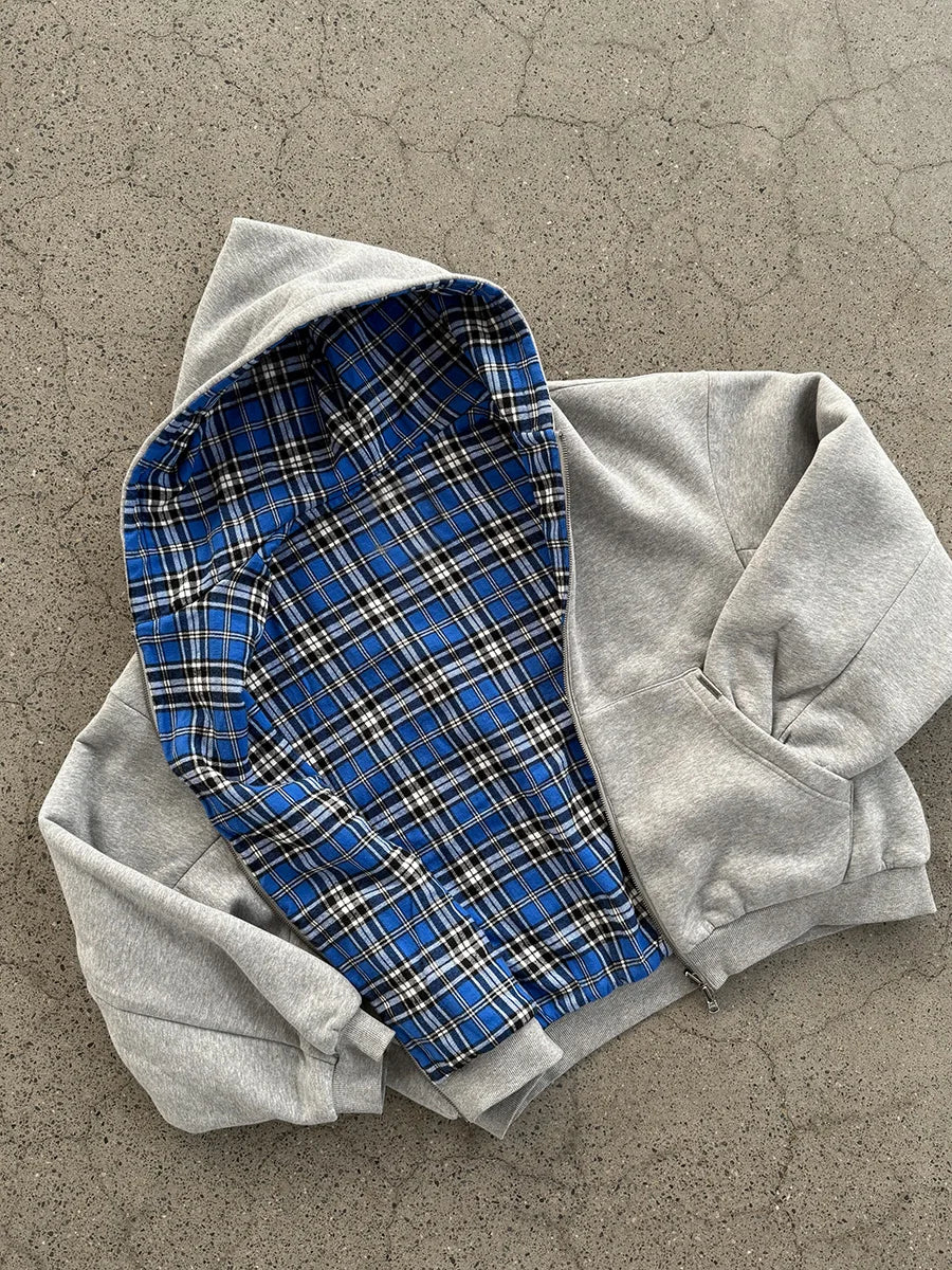 Mauroicardi Spring Oversized Reversible Hoodie