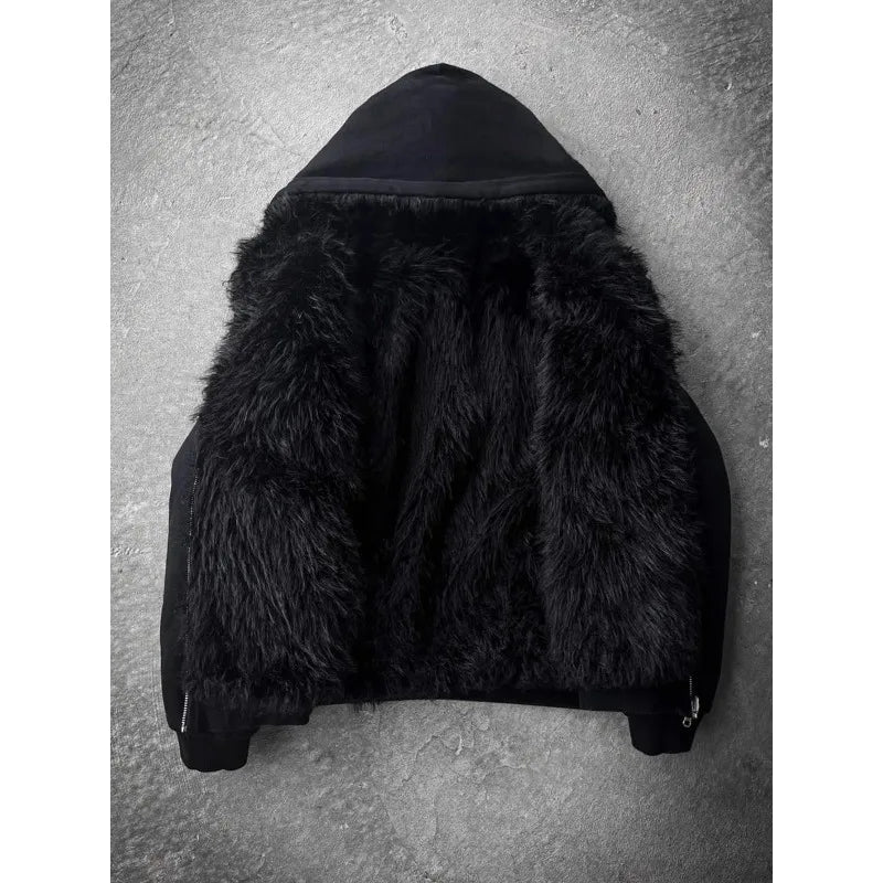Reversible Faux Fur Coat