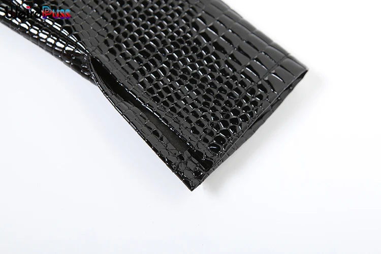 Weird Puss Faux Leather Jacket