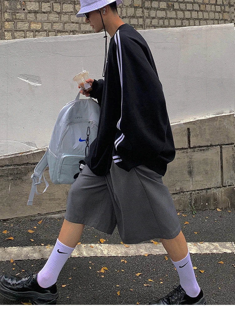 Mauroicardi  Grey Pleated Shorts