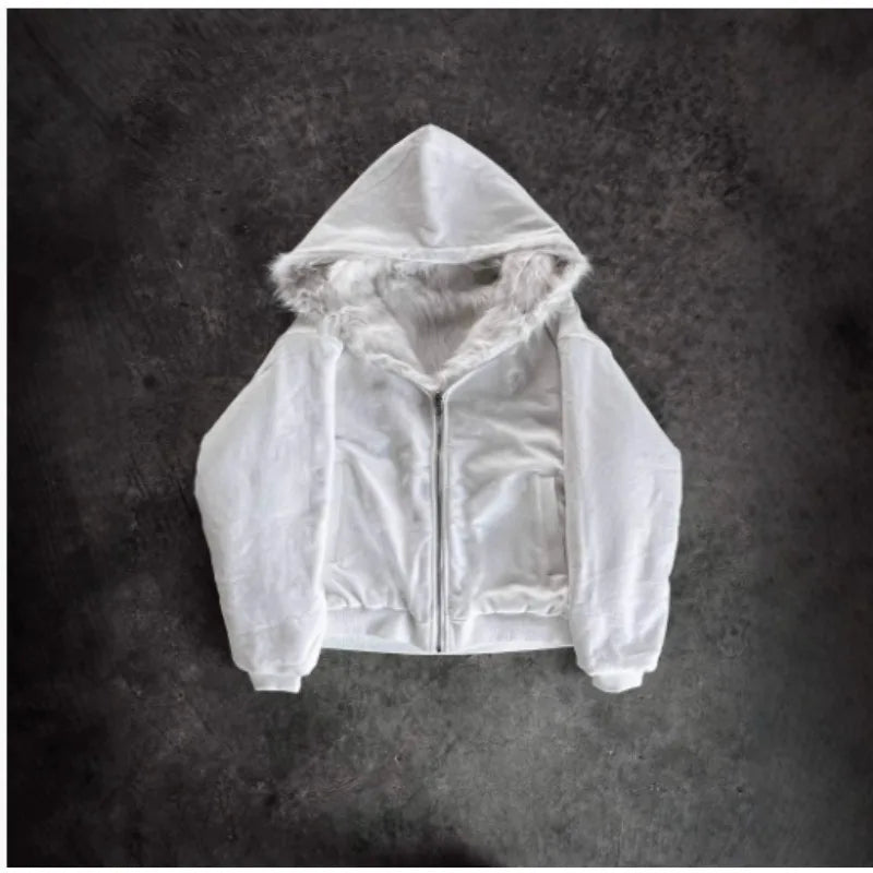 Reversible Faux Fur Coat