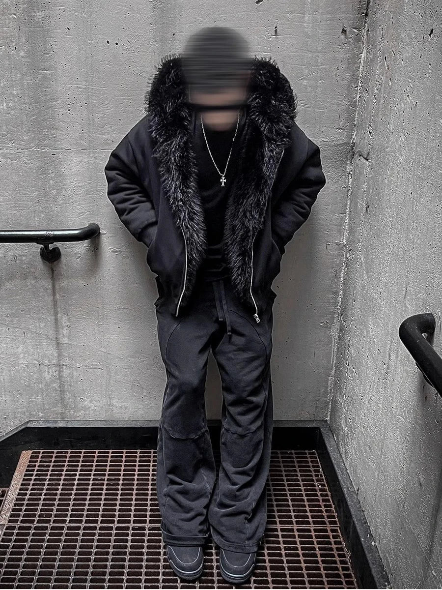 Reversible Faux Fur Coat