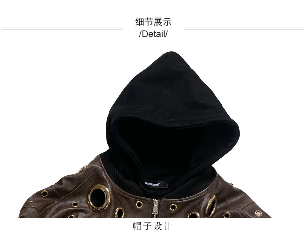 Autumn Oversized  Pu Leather Jacket