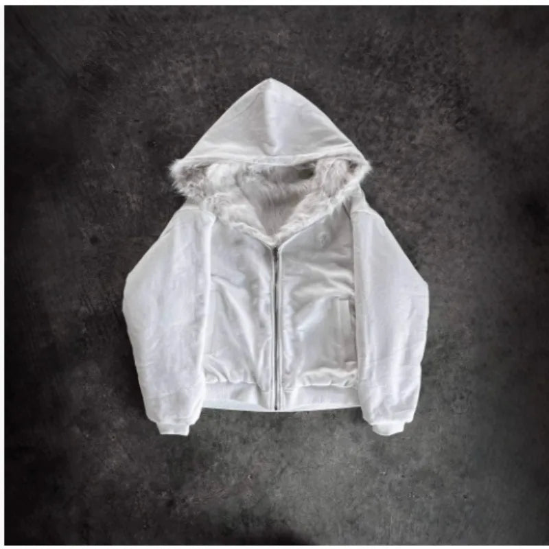 Reversible Faux Fur Coat