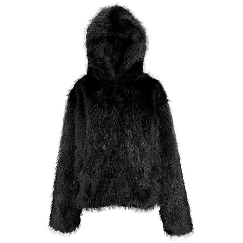 Mauroicardi Short Oversized Fur Coat
