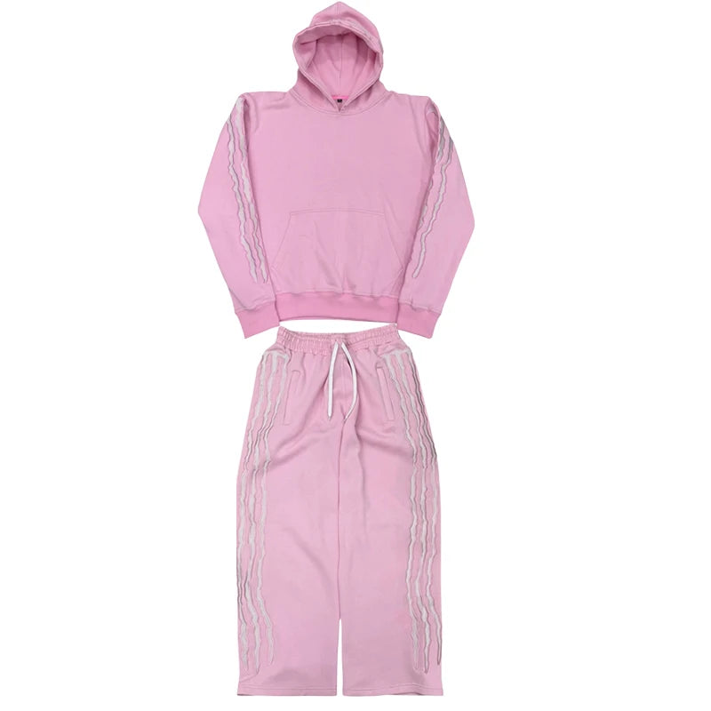 Y2K Triple Stripe Trackuit