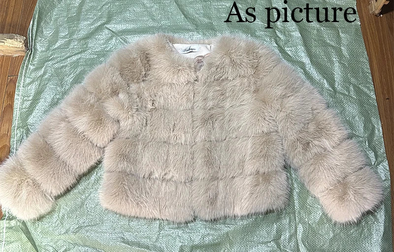 Women's Fashion Faux Fur Coat
