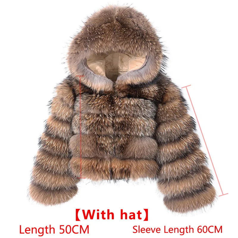 Brown Fur Maomaokong Obese Coat