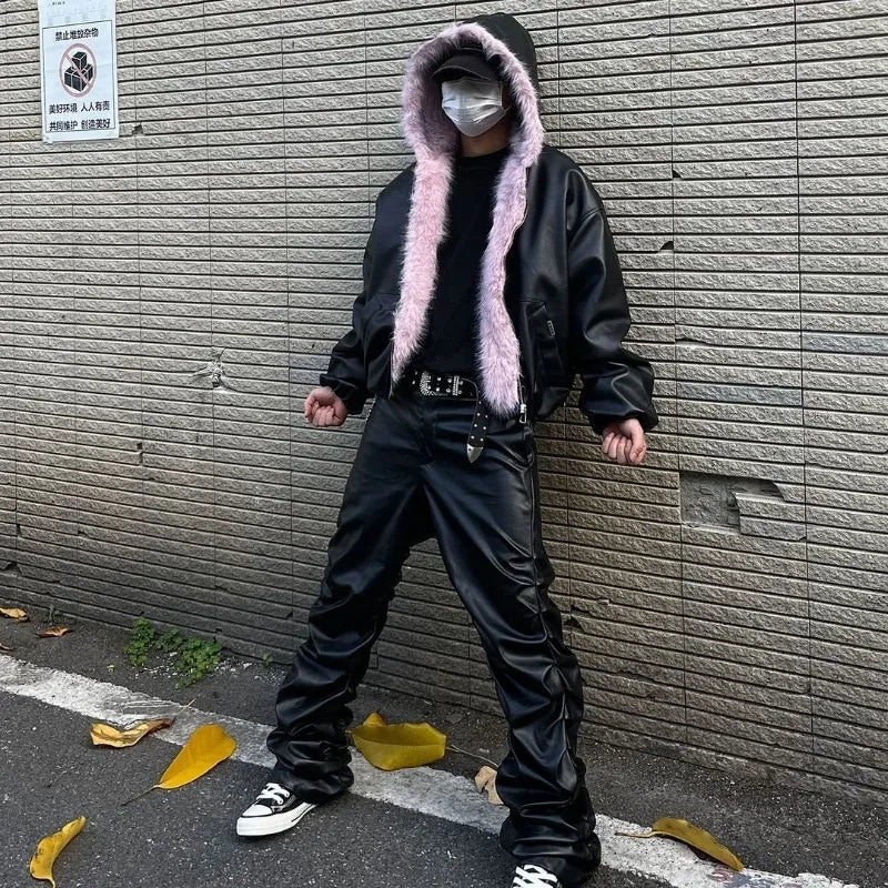 2025 Vintage Fur Collar Jacket