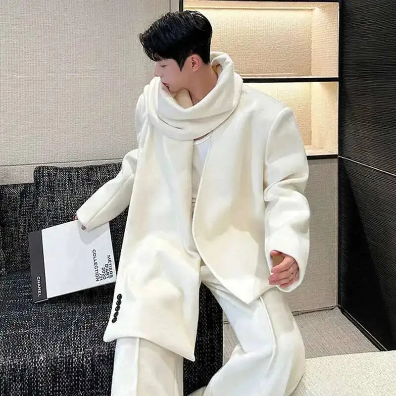 Milan Style Pullover Scarf Set