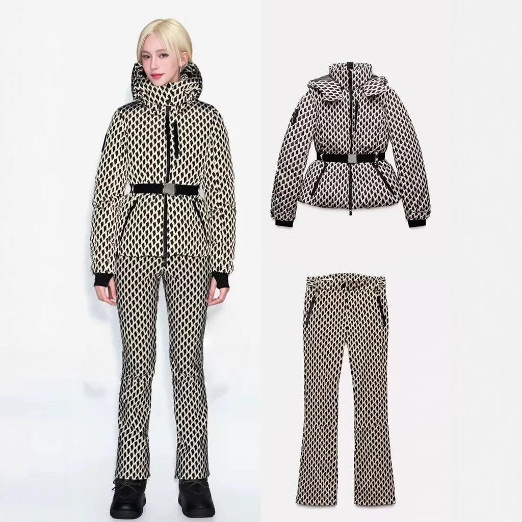 Winter Two Piece Skiing Set