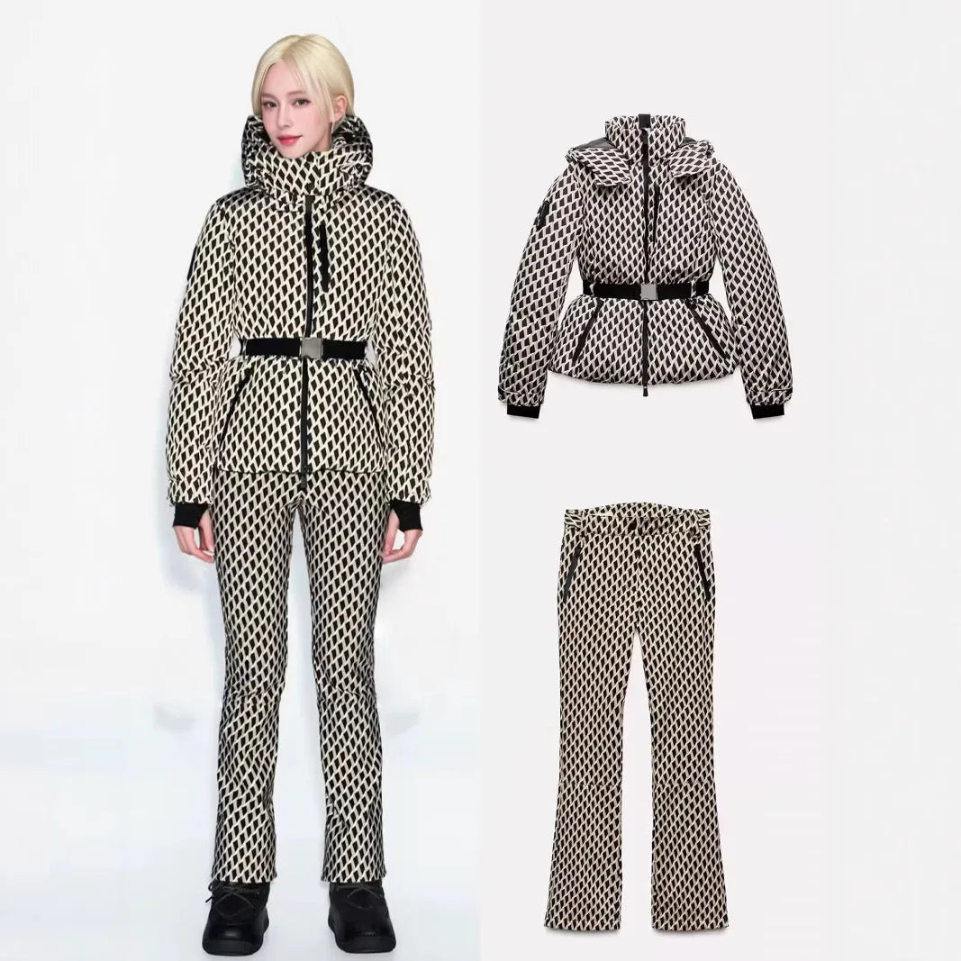 Winter Two Piece Skiing Set