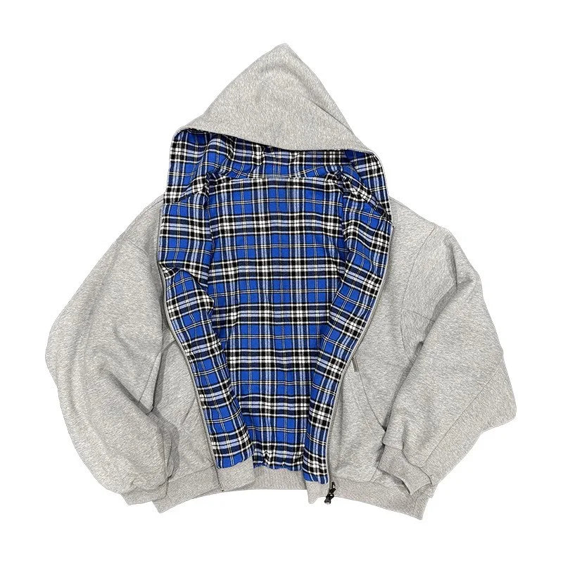 Mauroicardi Spring Oversized Reversible Hoodie