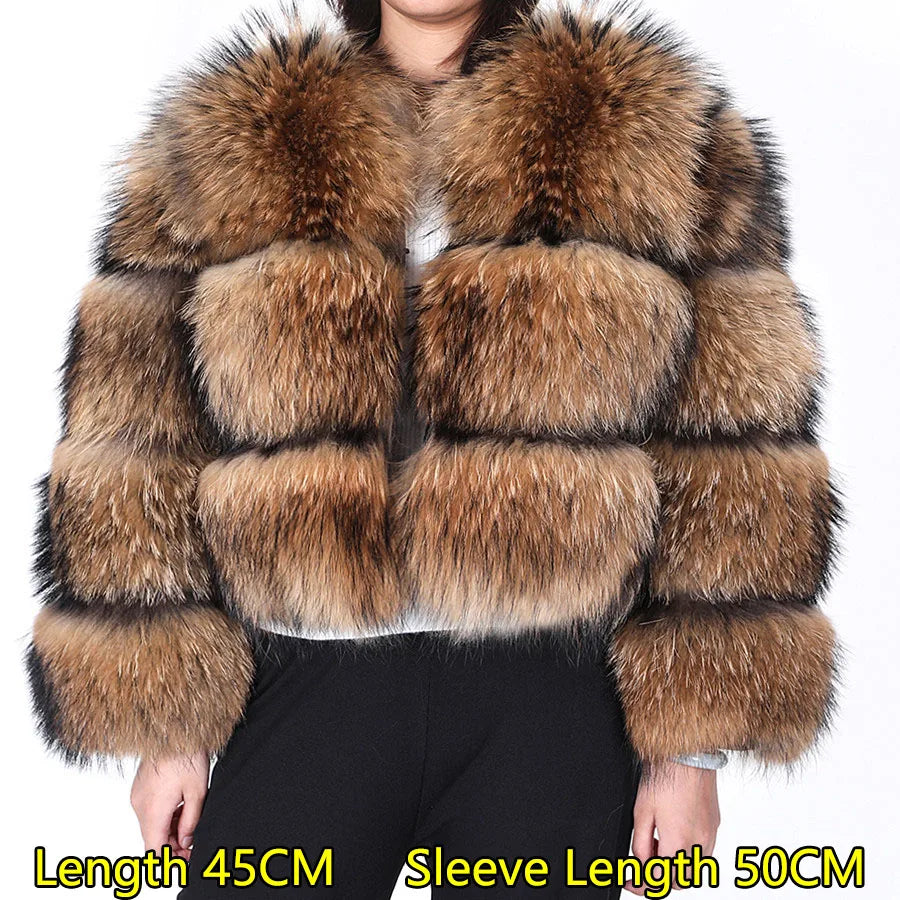 Brown Fur Maomaokong Obese Coat
