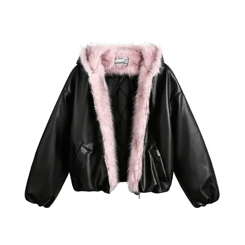 2025 Vintage Fur Collar Jacket