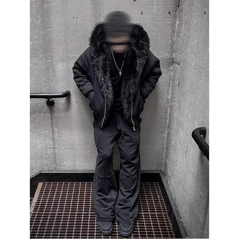 Reversible Faux Fur Coat
