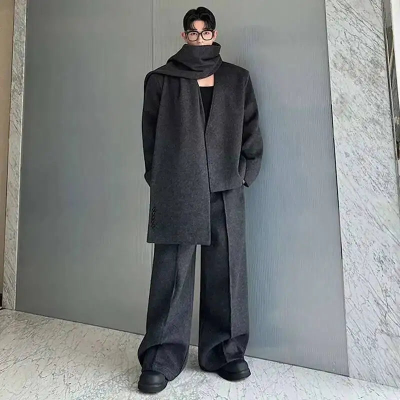 Milan Style Pullover Scarf Set