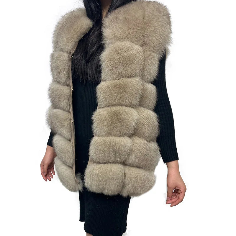 Brown Fur Maomaokong Obese Coat