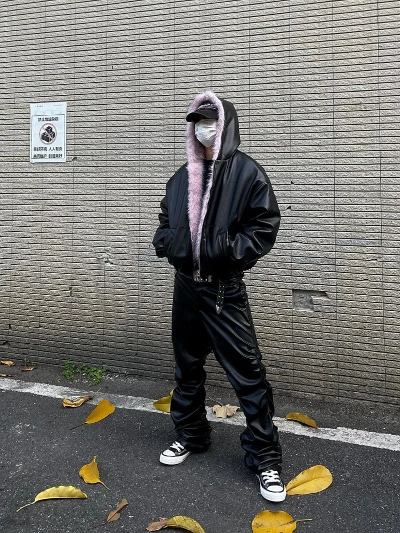 2025 Vintage Fur Collar Jacket