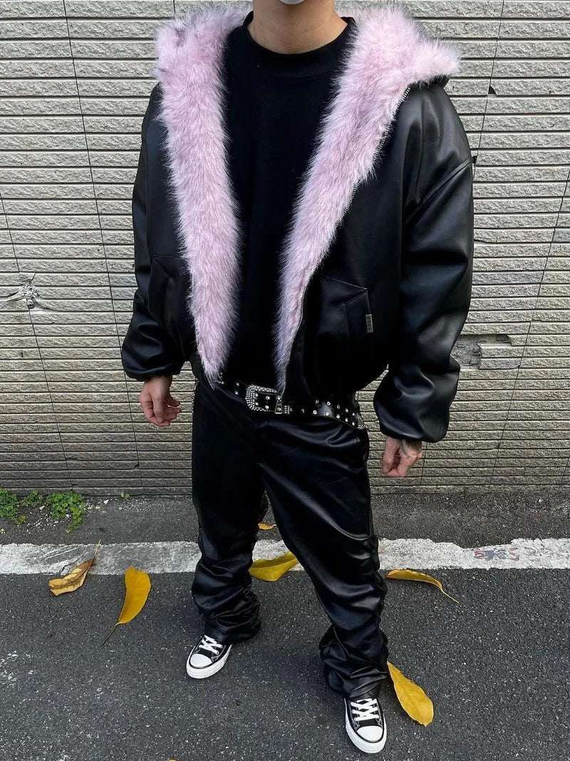 2025 Vintage Fur Collar Jacket