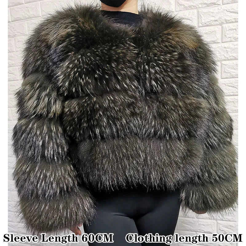 Brown Fur Maomaokong Obese Coat