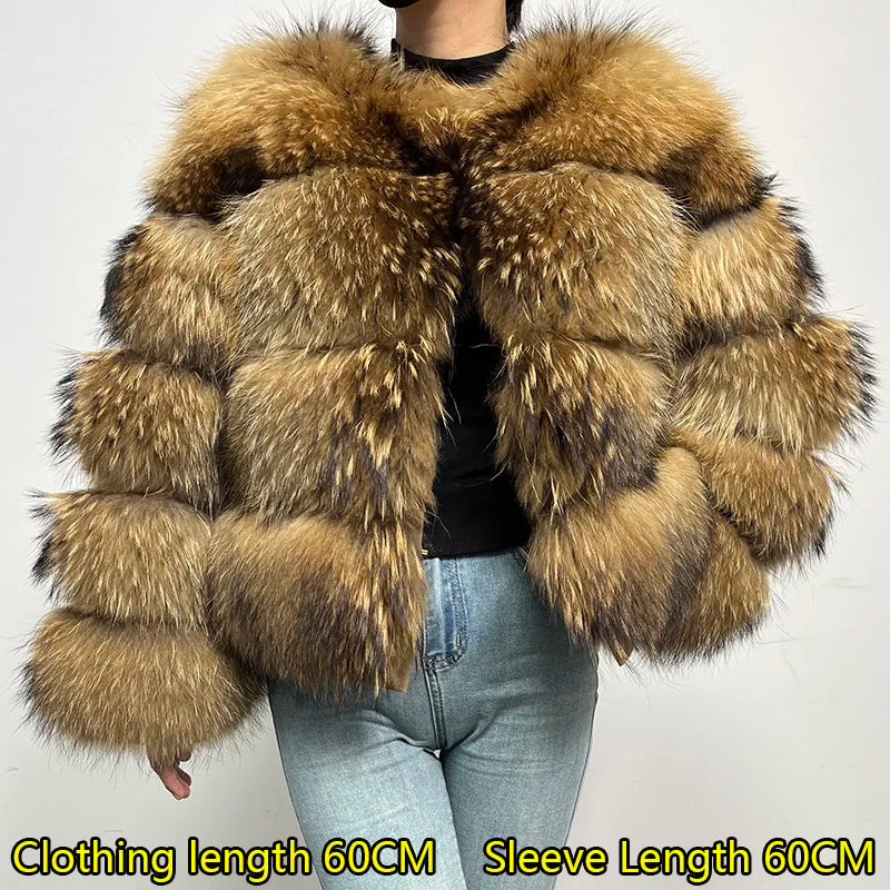 Brown Fur Maomaokong Obese Coat