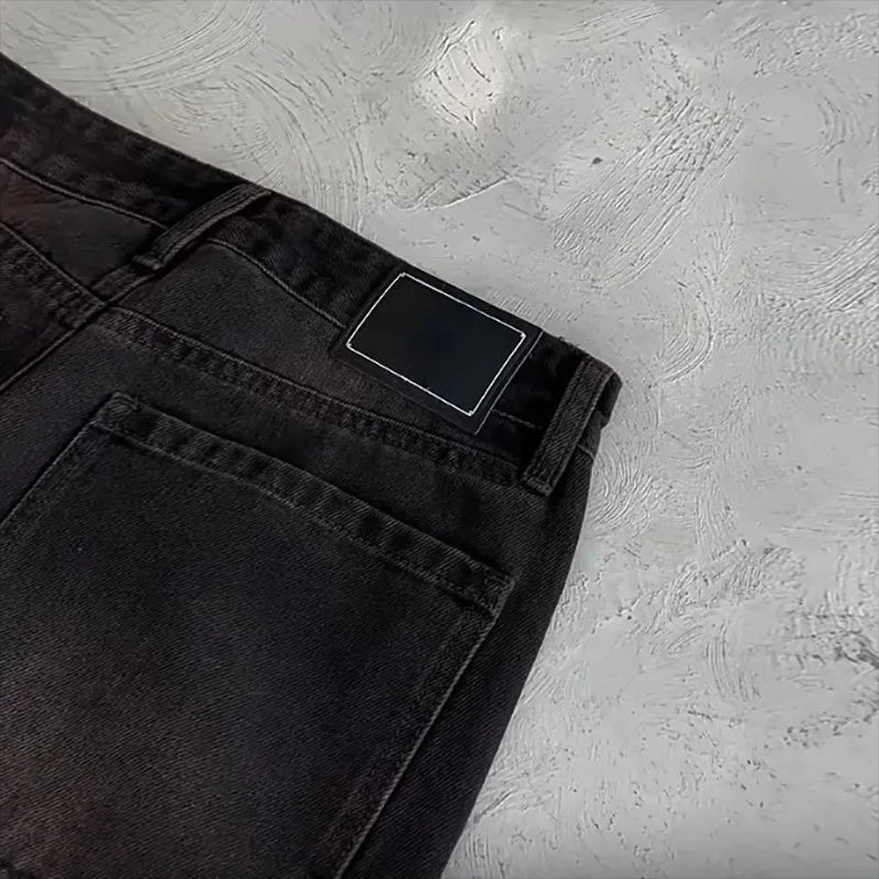 Cherry Blossom Print Jeans