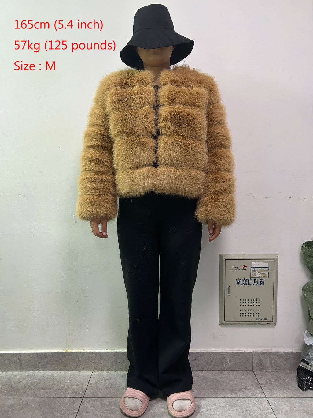 Women's Fashion Faux Fur Coat