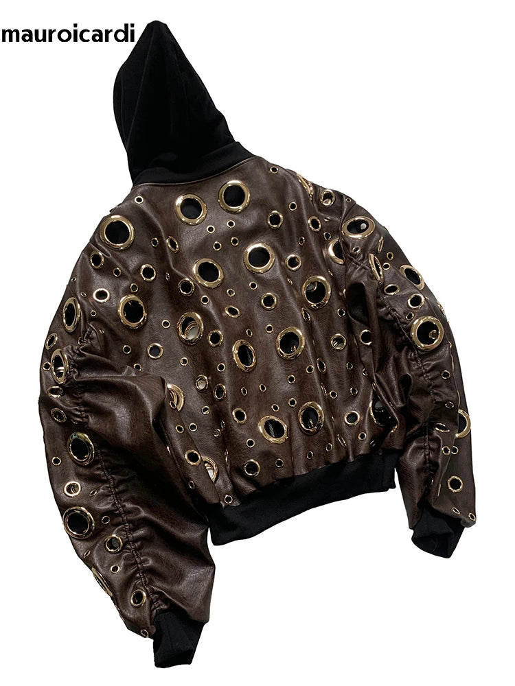 Autumn Oversized  Pu Leather Jacket