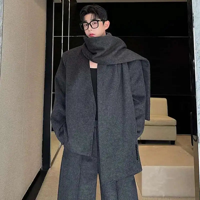 Milan Style Pullover Scarf Set