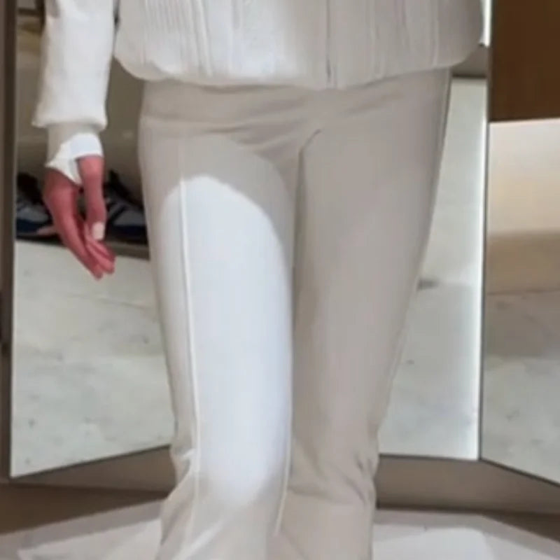 Chic Fur Hooded Skiwear Set