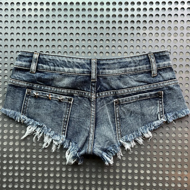 Slimming Skinny Denim Jorts