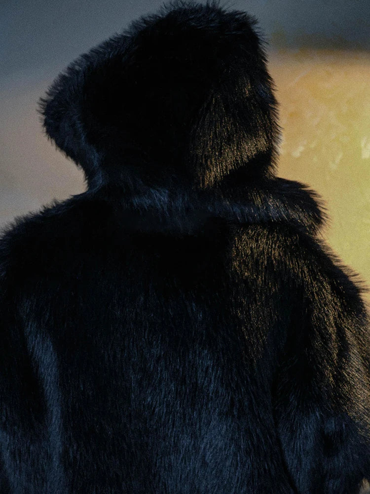 Mauroicardi Short Oversized Fur Coat