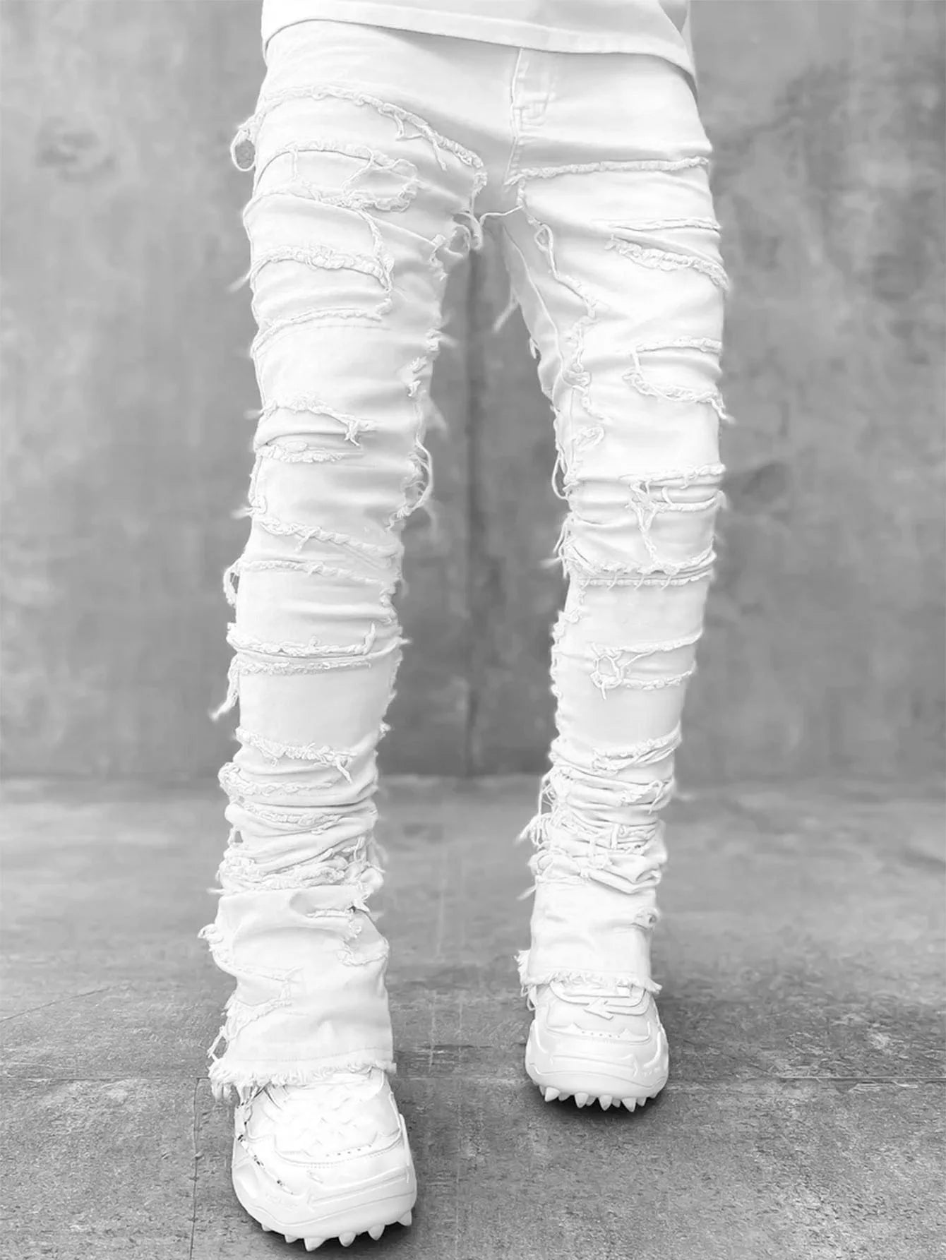 Regular Fit Stacked Jeans
