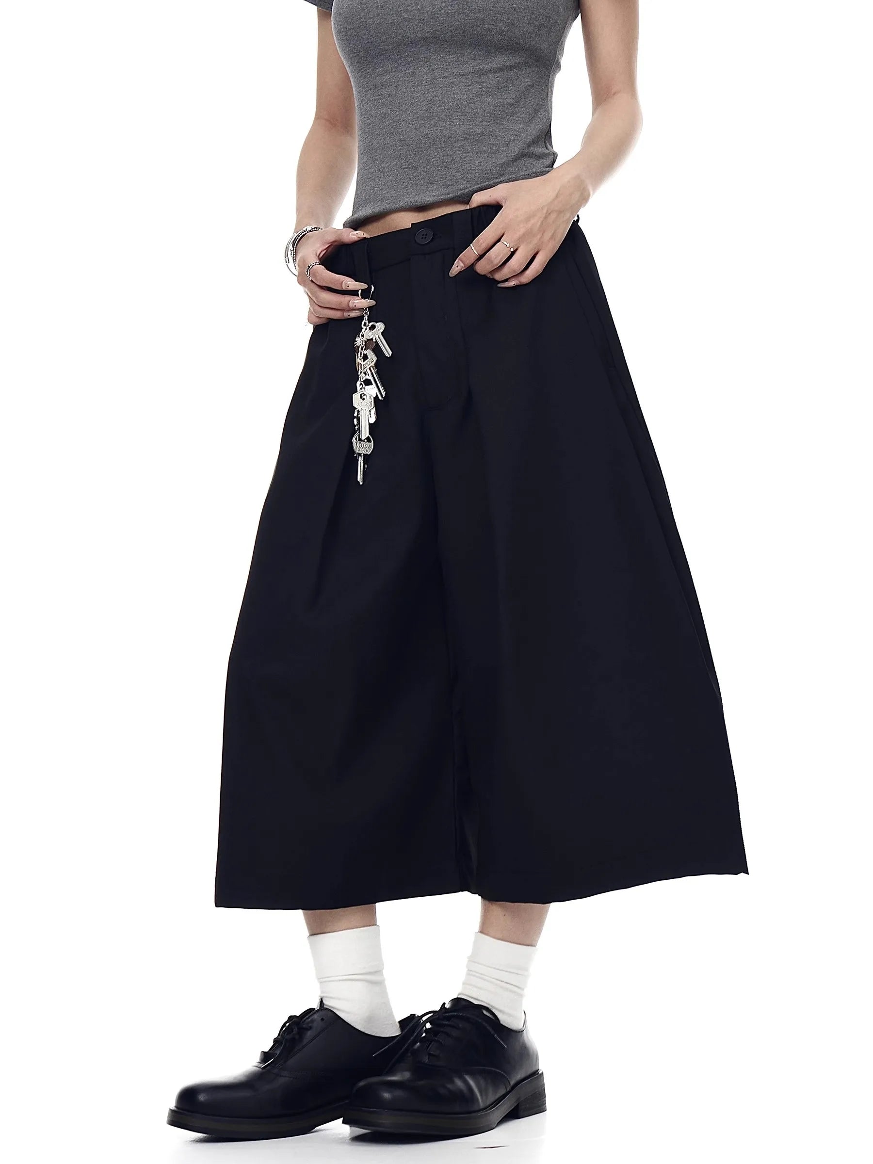 Mauroicardi Baggy Casual Wide Leg Short