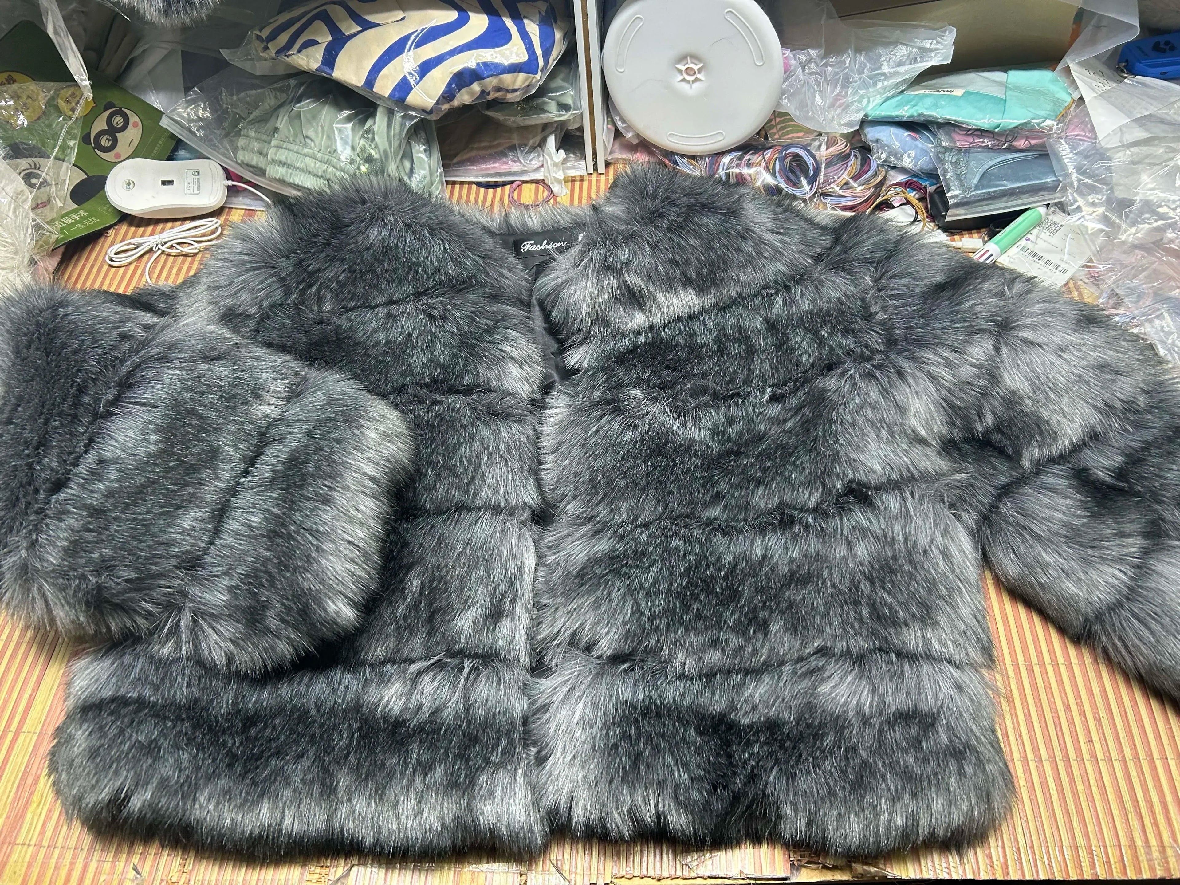 Women's Fashion Faux Fur Coat