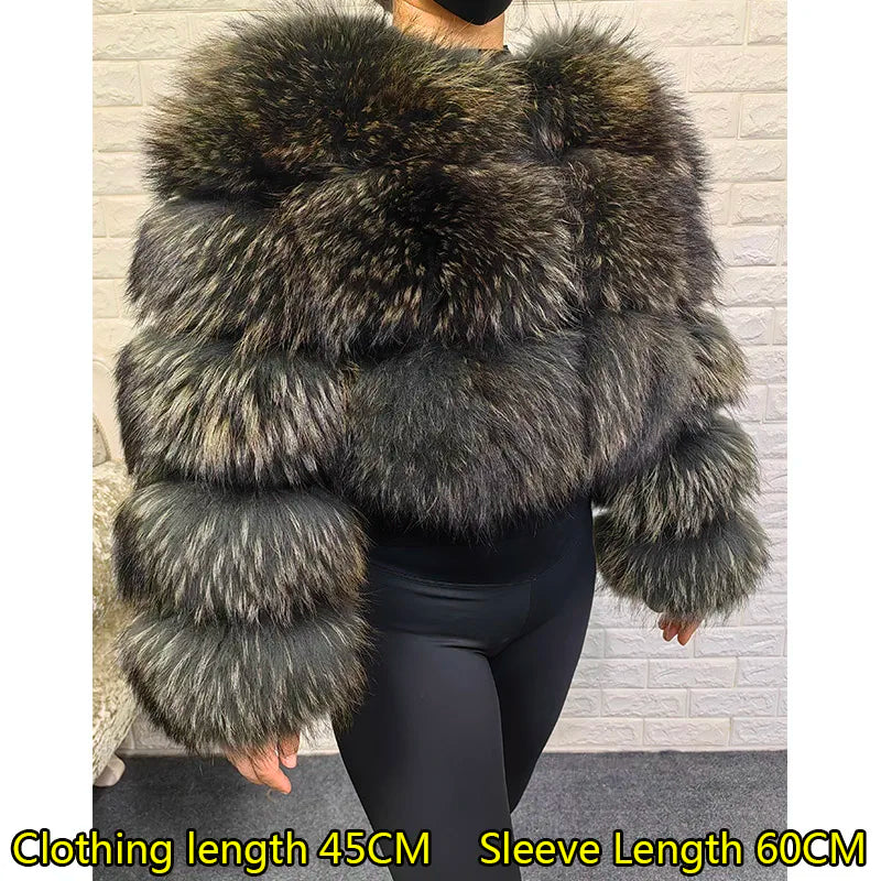 Brown Fur Maomaokong Obese Coat
