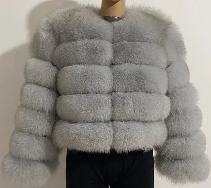 Women's Fashion Faux Fur Coat