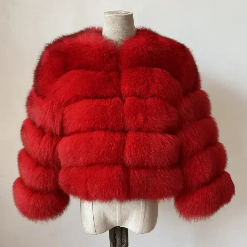 Women's Fashion Faux Fur Coat
