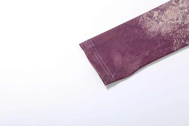 Weird Puss Letter Snake Print Tracksuit